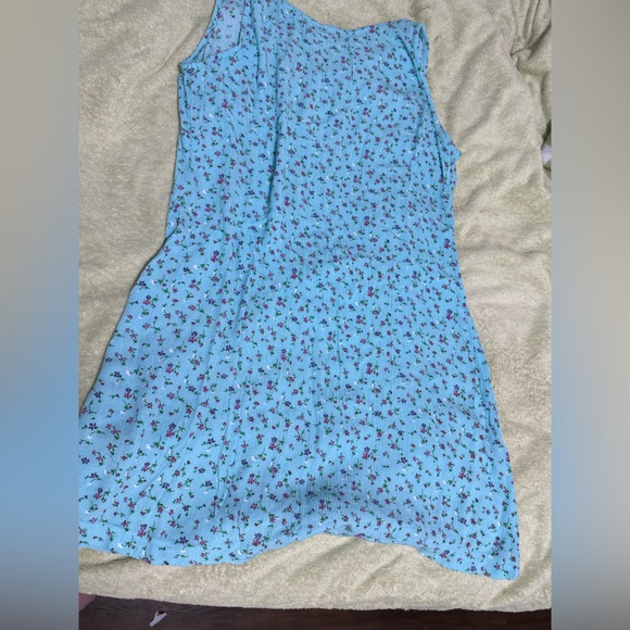 Woman’s papillon gorgeous blue summer dress - Picture 2 of 5